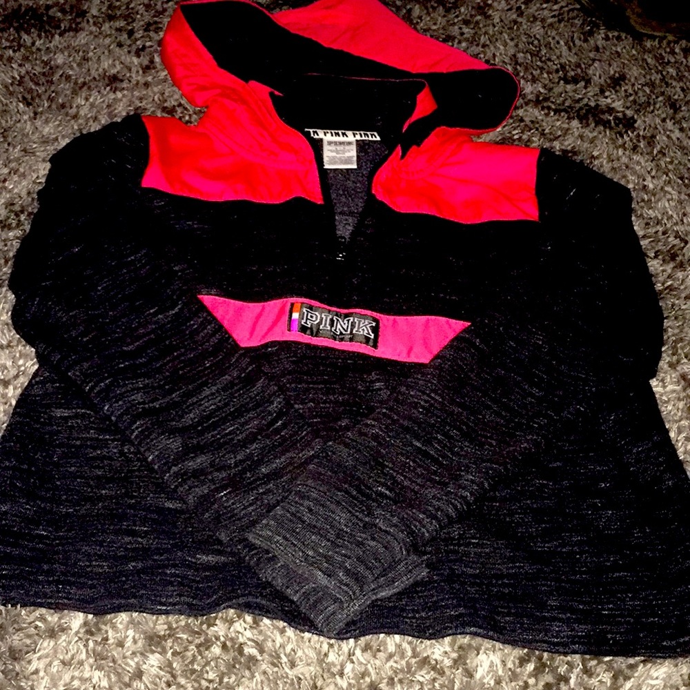 Pink hoodie